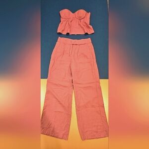 Vix Paula Hermanny Ully Pants M- Duchese and Iris Top S- Duchese set